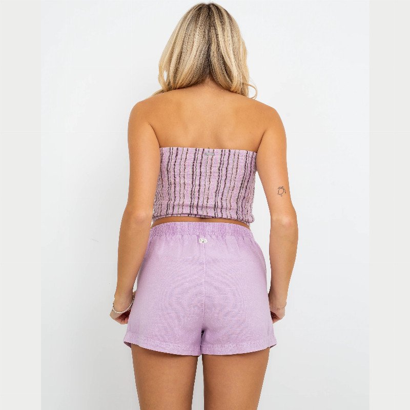 Sunny Side Walkshorts in Amethyst Smoke