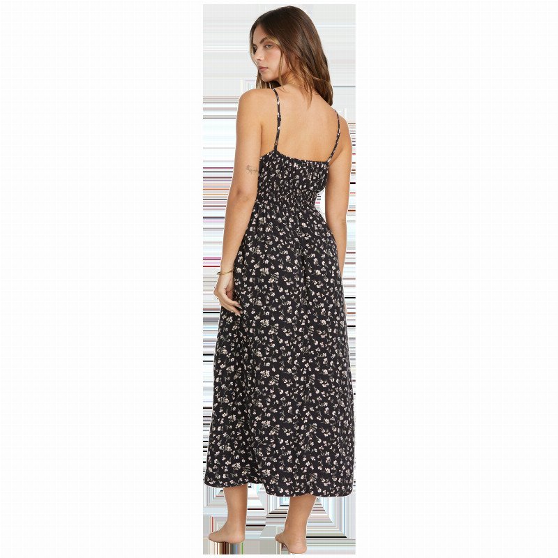 Take Your Time Dress in Black Sands