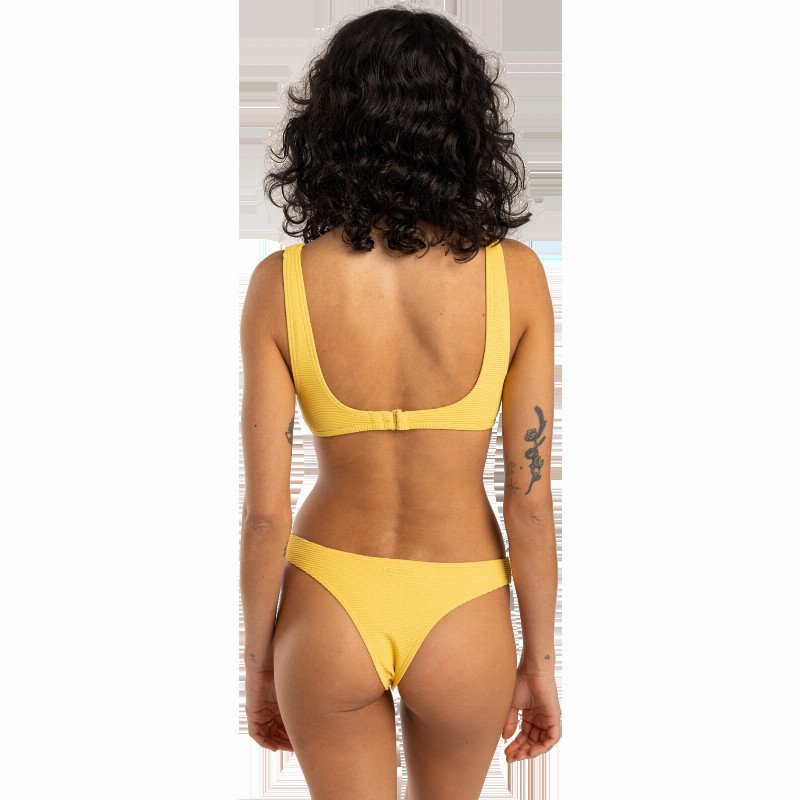 Tanlines Ava Tank Bikini Top in Sunburst