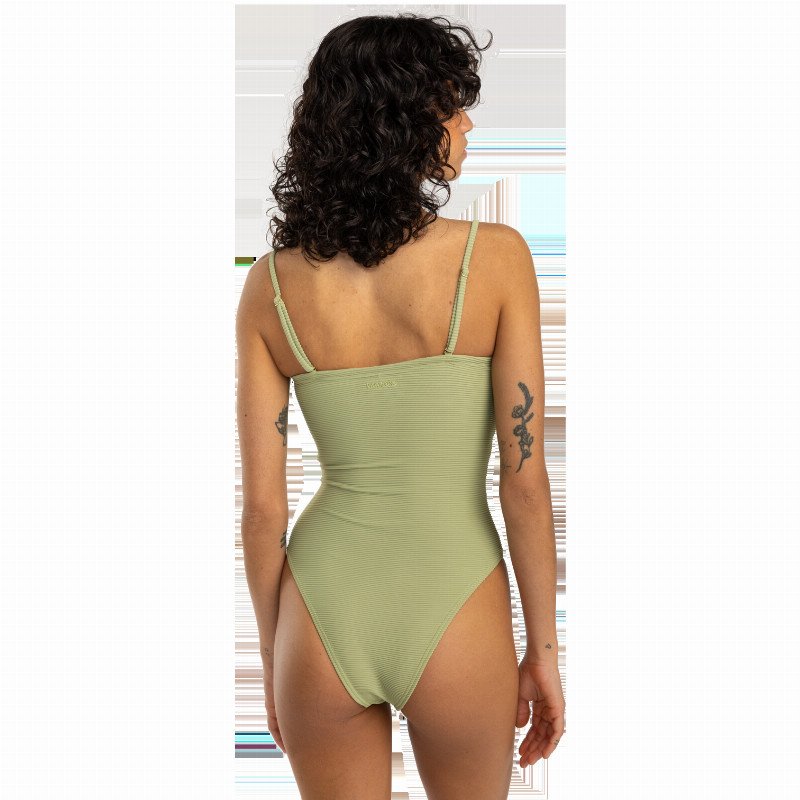 Tanlines Tully One Piece Swimsuit in Avocado