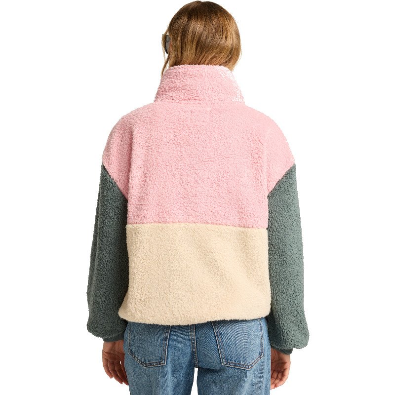 Time Off Fleece Jacket in Eucalyptus