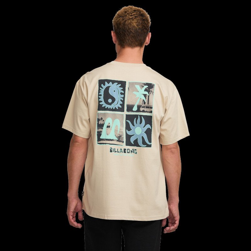 Twin Peaks T-Shirt in Bleached Sand