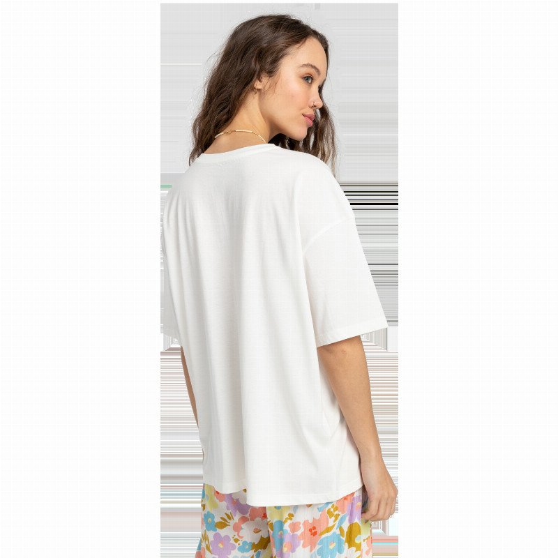 Wake Up And Stoke T-Shirt in Salt Crystal