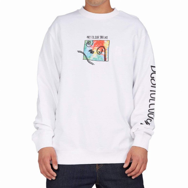 Any Colour - Crew Neck Sweatshirt for Men