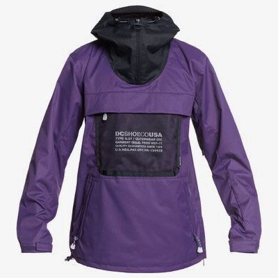 ASAP Shell Anorak Snowboard Jacket for Men - Purple