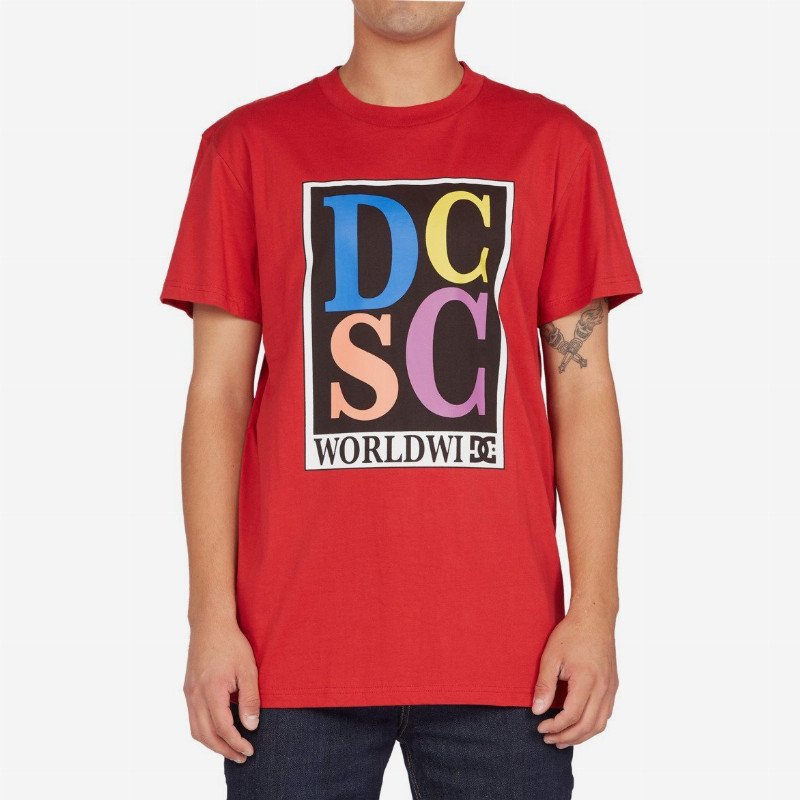 Big Caps - T-Shirt for Men - Red