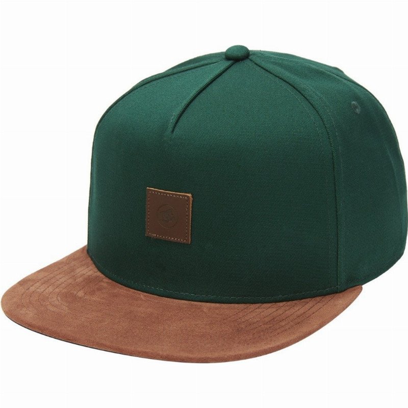 Brackers Snapback Hat for Men - Green
