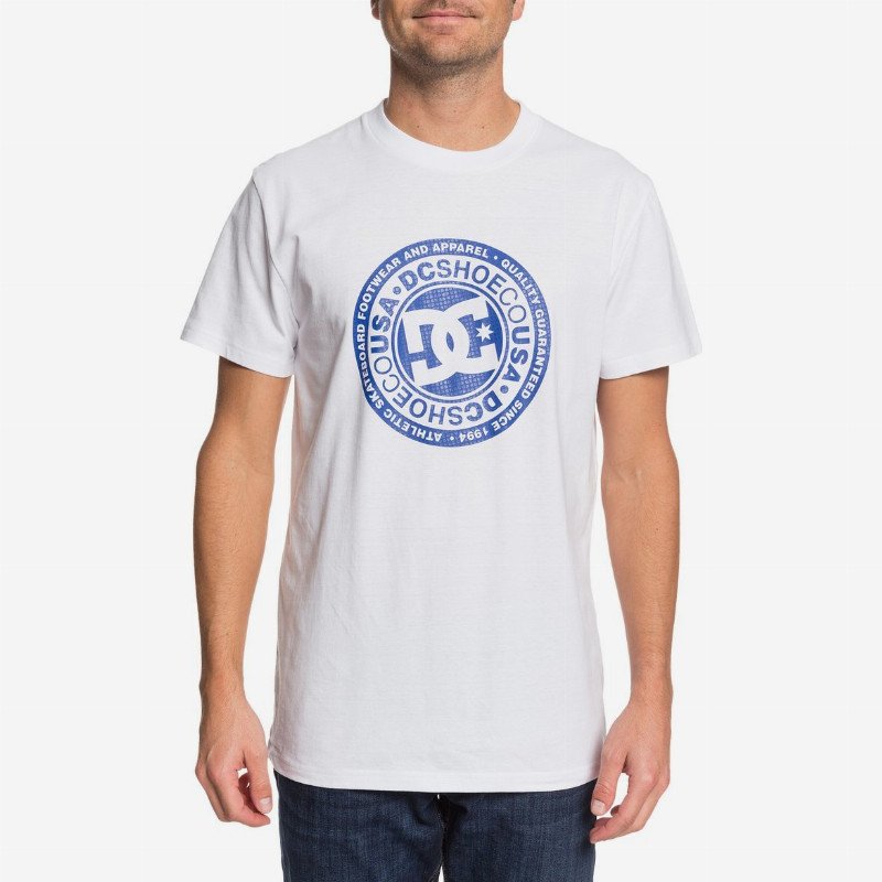 Circle Star - T-Shirt for Men - White