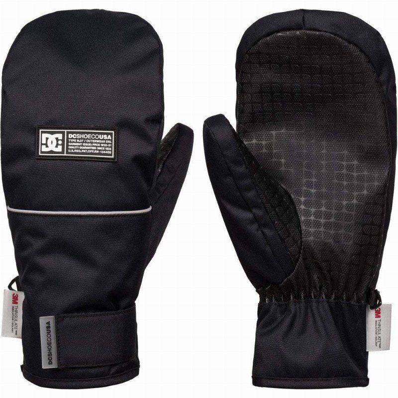 DC Clothing Men's Franchise-Snowboard/Ski Mittens
