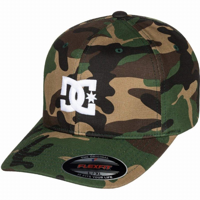 DC Clothing Men's Star 2-Cap, camo, S/M, 55300096