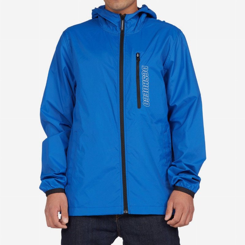 Dagup Ripstop Packable - Water-Resistant Windbreaker for Men - Blue