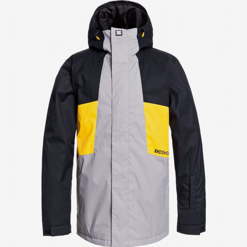 Defy - Snowboard Jacket for Men - Grey