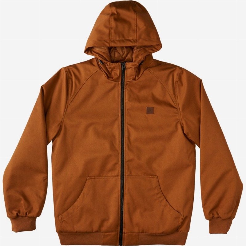 Earl Padded Hooded Padded Jacket for Men - Orange