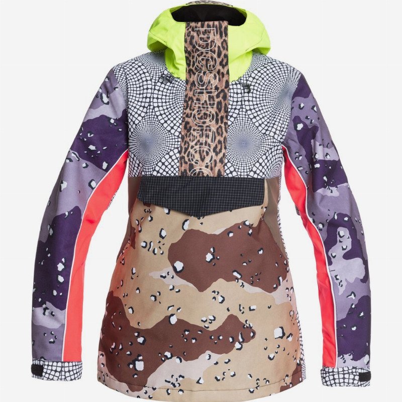 Envy SE - Anorak Snowboard Jacket for Women - Brown