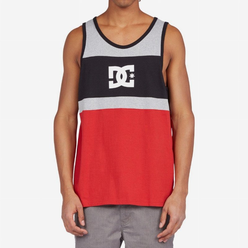 Glen End - Vest Top for Men - Red