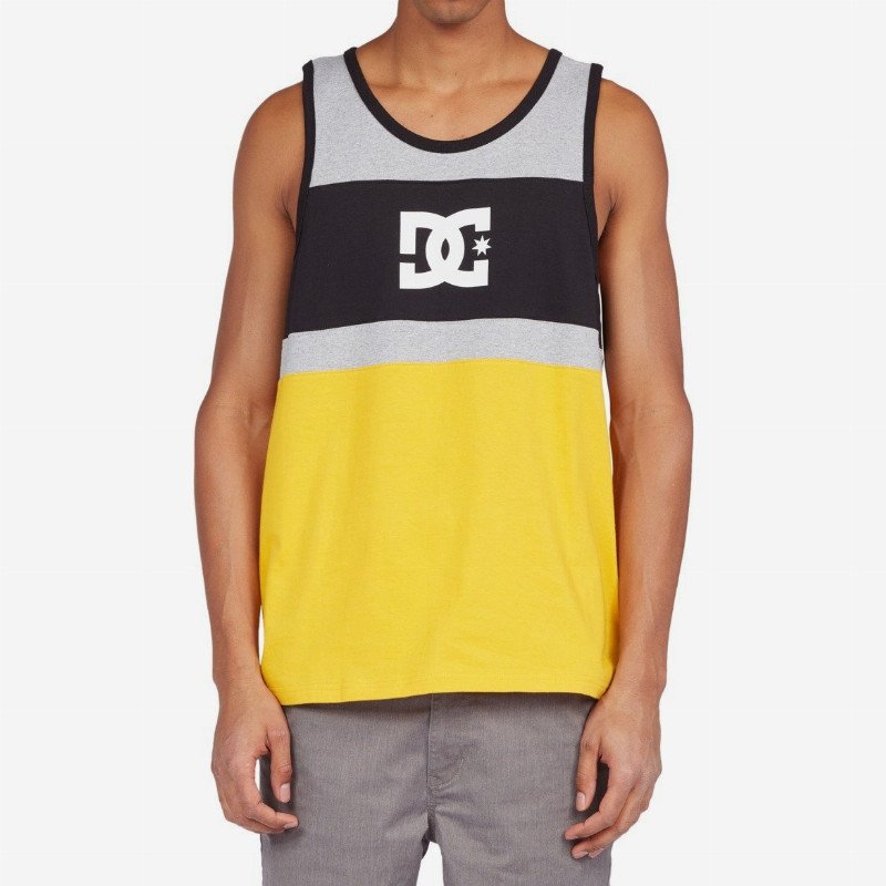 Glen End - Vest Top for Men - Yellow