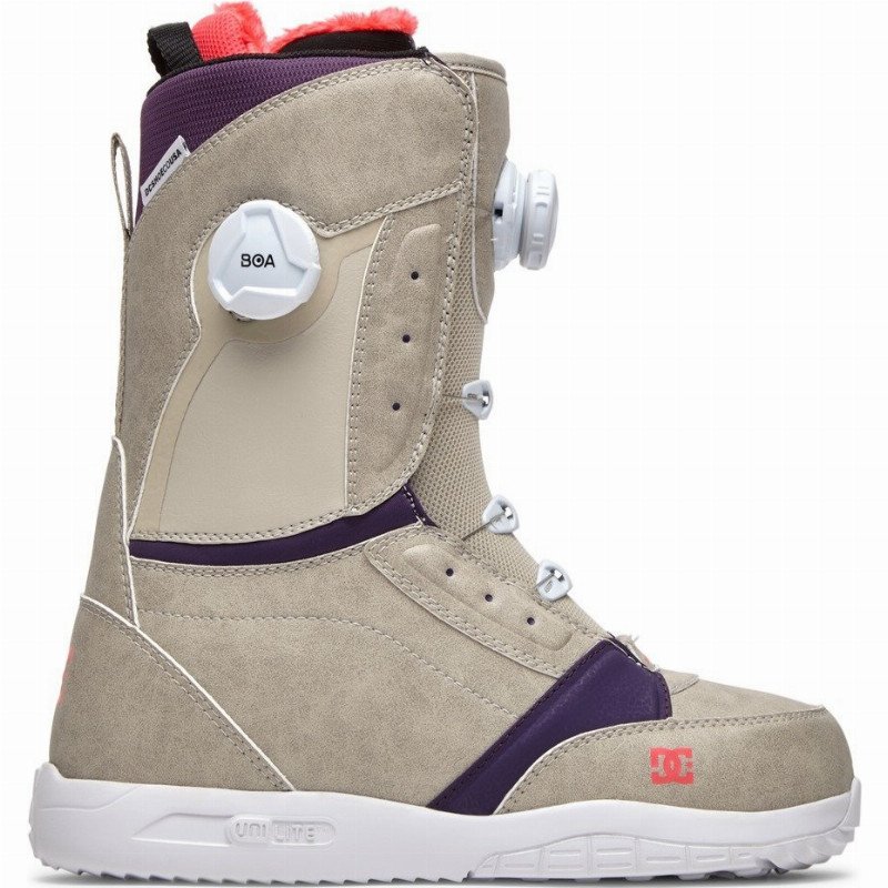 Lotus BOA Snowboard Boots for Women - White