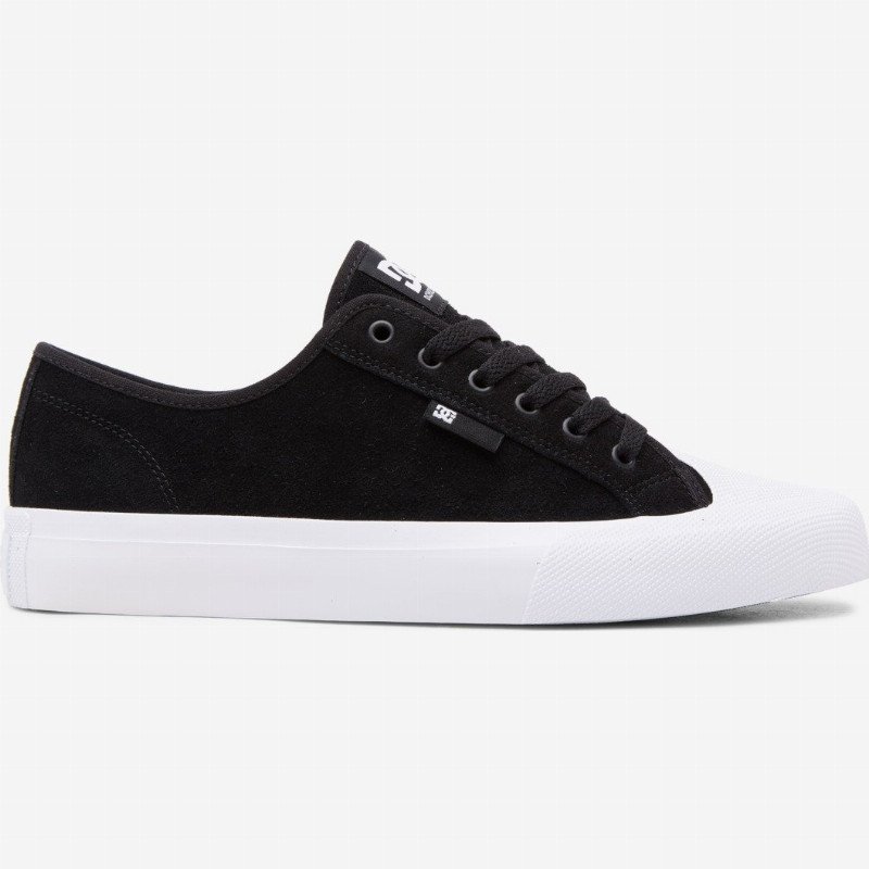 Manual S - Leather Skate Shoes for Men - Black