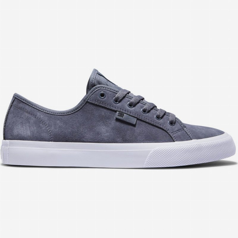 Manual S - Leather Skate Shoes for Men - Grey