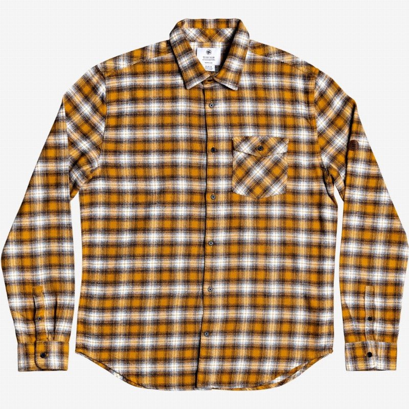 Martha Long Sleeve Shirt for Men - Orange
