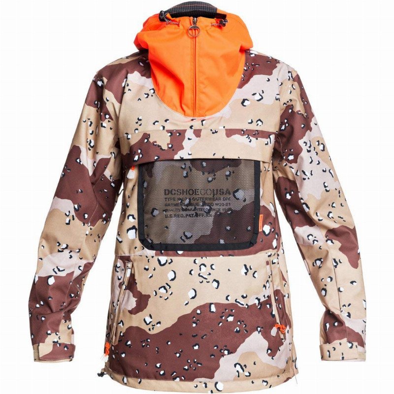 DC Men's ASAP-Shell Anorak Snow Jacket