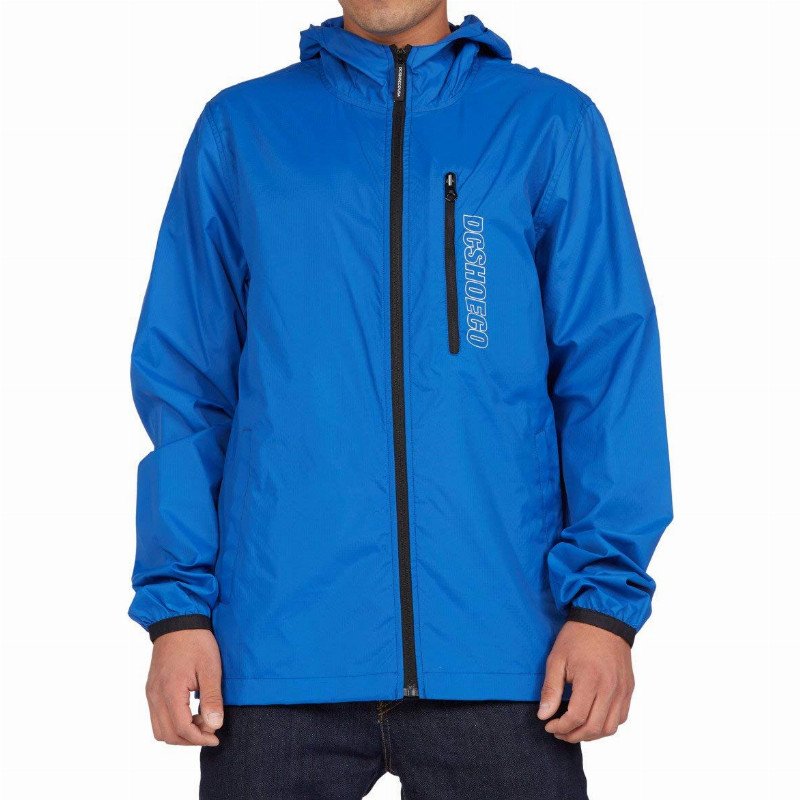 DC Men's Dagup Ripstop Packable - Water-Resistant Windbreaker for Men Windbreaker