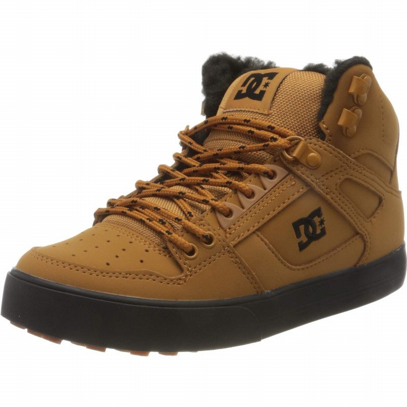 Men's Pure High-top Wc Winter Sneaker, Wheat/Black, 11.5 UK