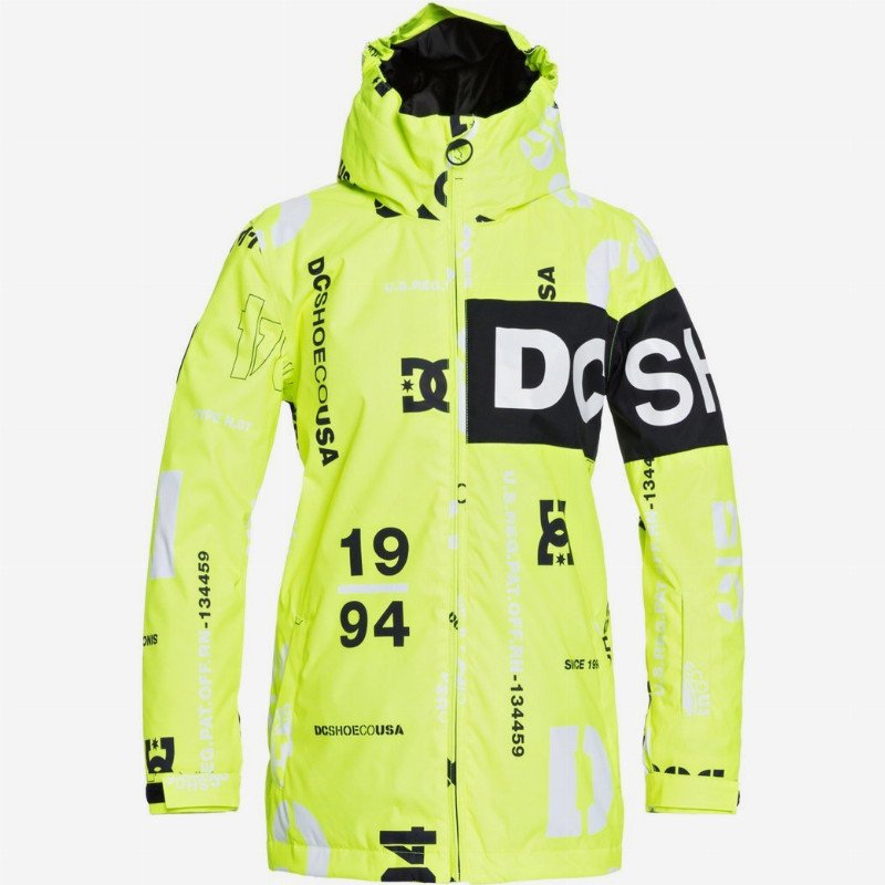 Propaganda - Snowboard Jacket for Boys 8-16 - Yellow