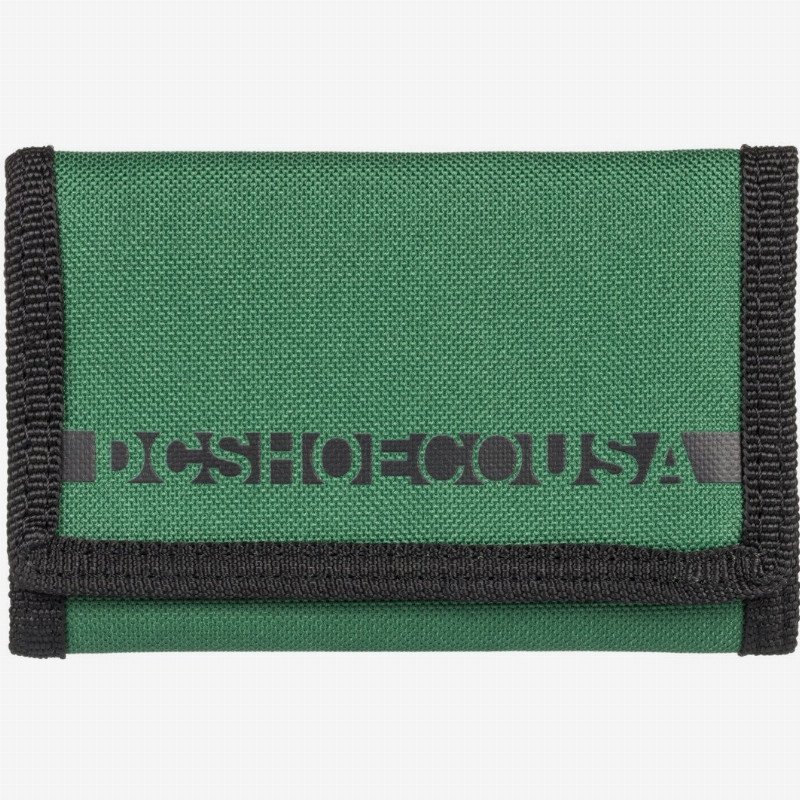 Ripstop Tri-Fold Wallet for Men - Green