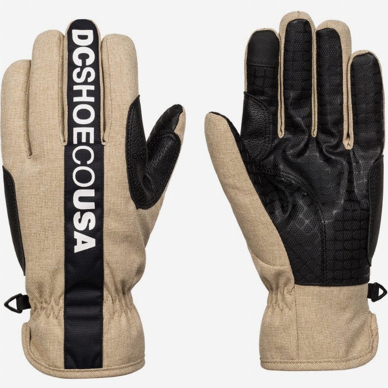 Salute - Snowboard/Ski Gloves for Men - Beige