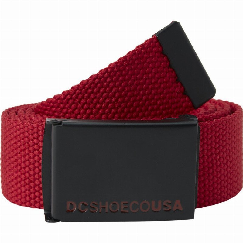 Web Webbing Belt - Red