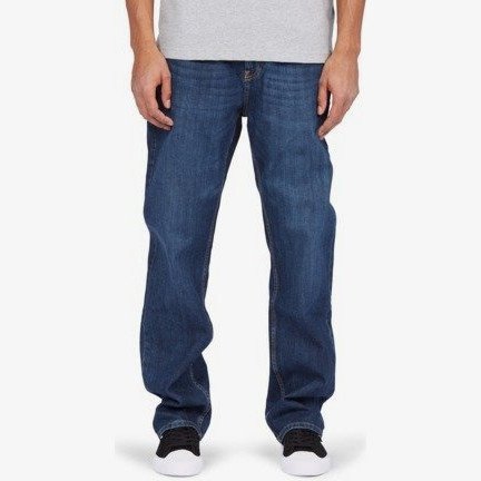 Worker Relaxed Relaxed Fit Jeans for Men - Blue