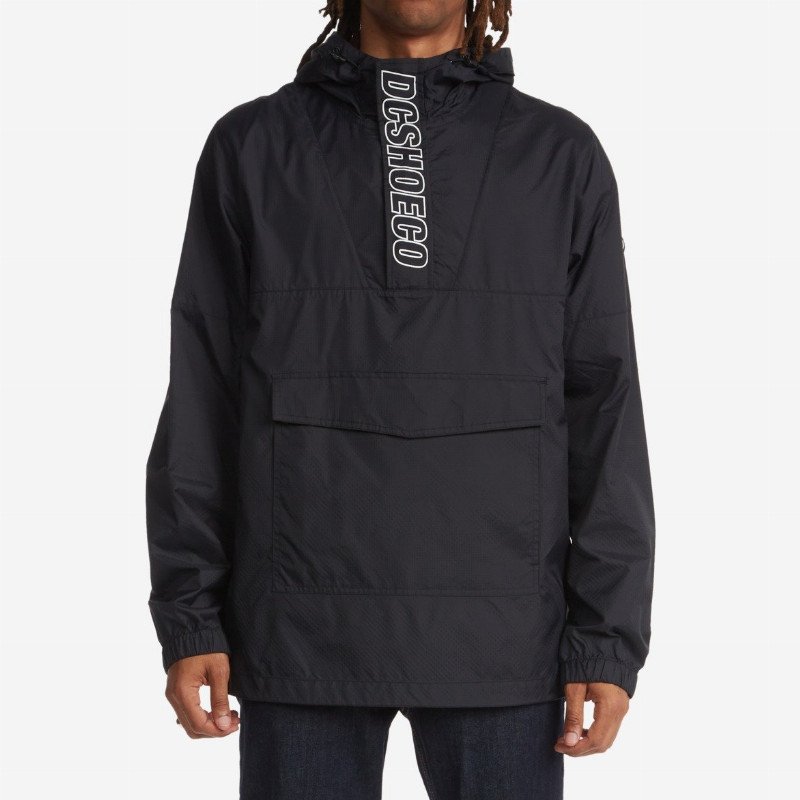 Wreckin - Water-Resistant Anorak for Men - Black