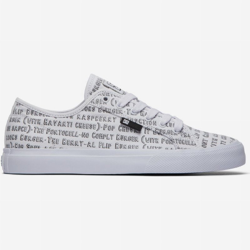 DC x Bob's Burgers Manual - Shoes - White