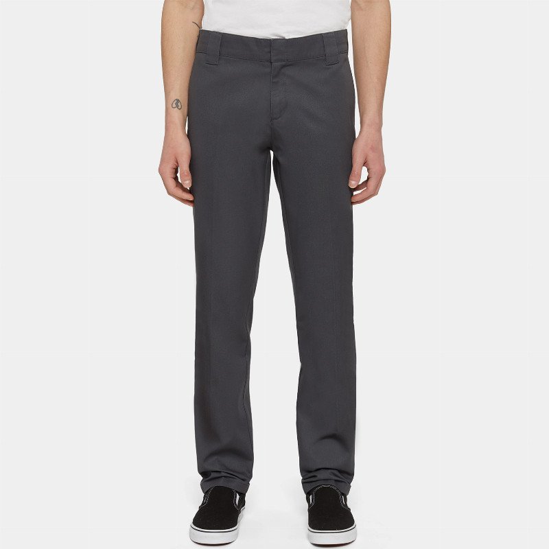 Dickies 872 Slim Fit Work Trousers Man Charcoal Grey 