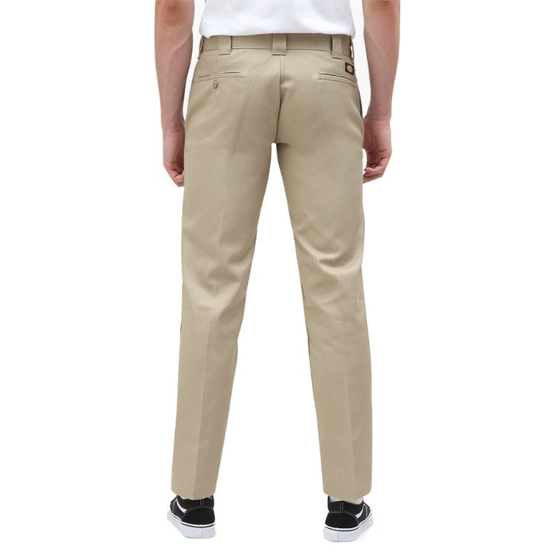 873 Slim Straight Work Trousers in Khaki