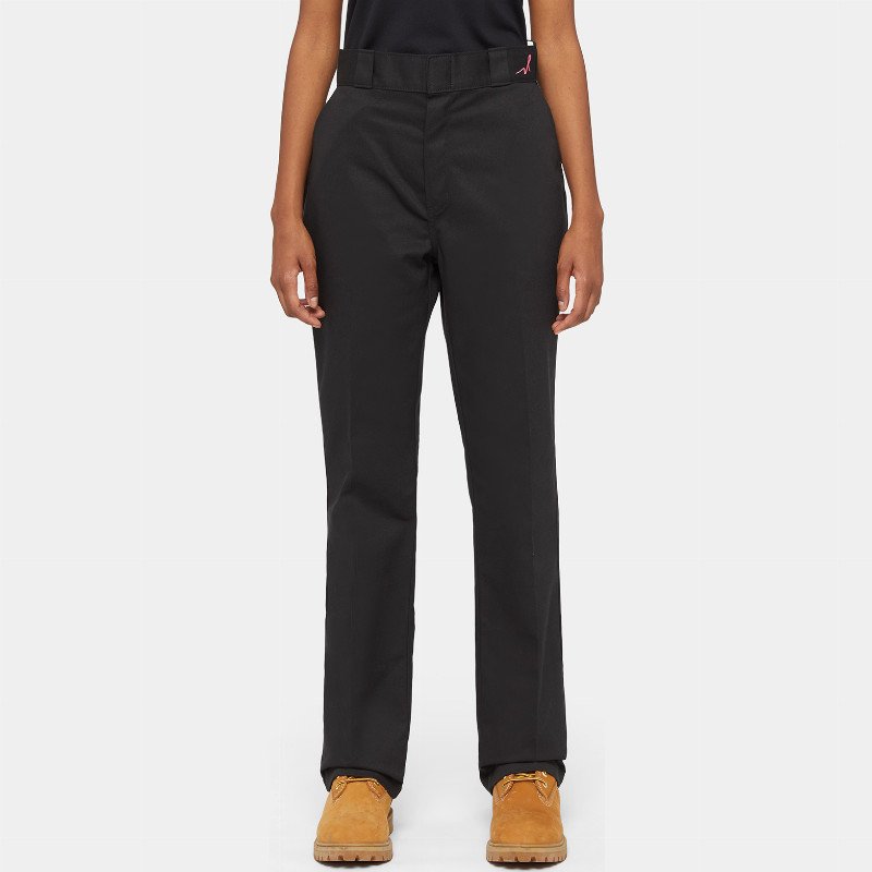 BREAST CANCER AWARENESS WOMENâS 874Â® WORK PANTS WOMAN BLACK