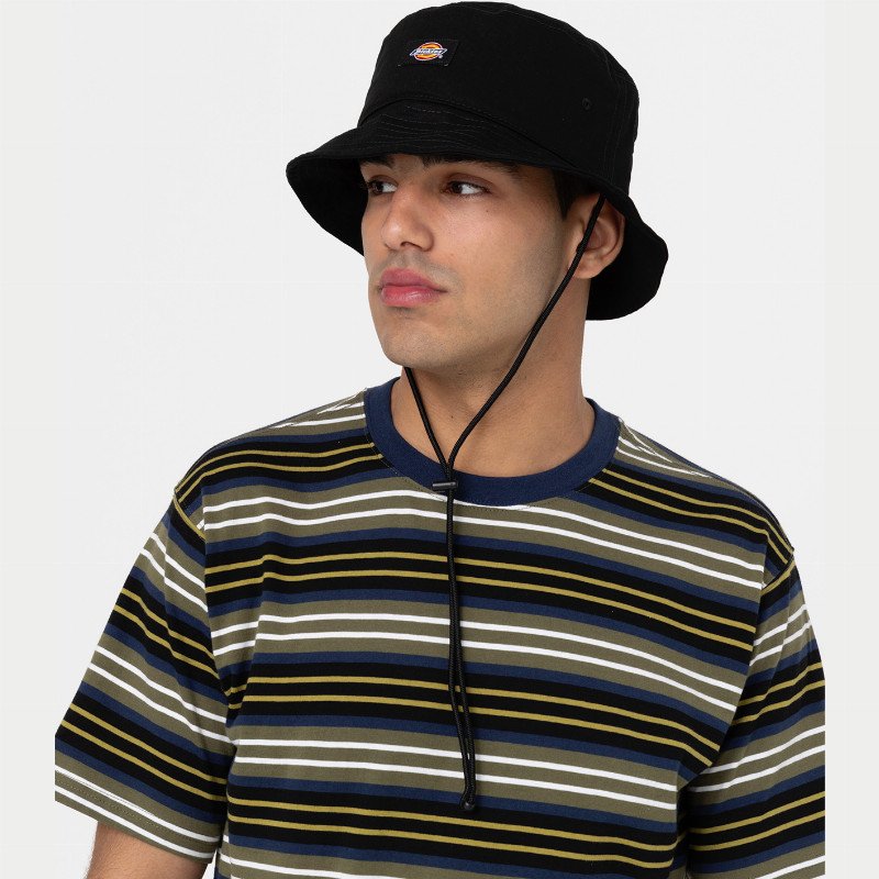 CLARKS GROVE BUCKET HAT MAN BLACK