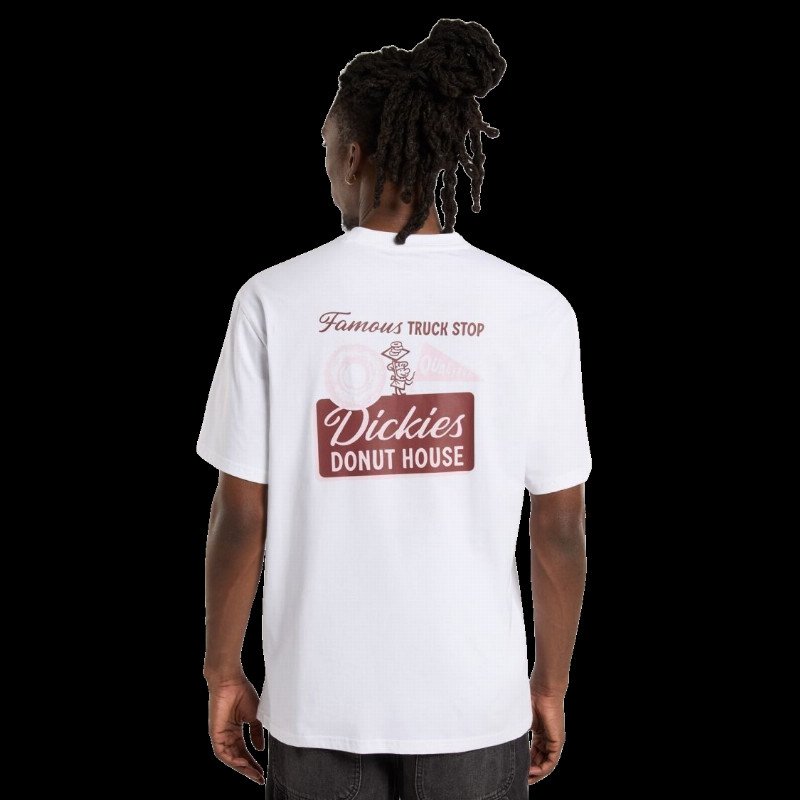 Donut House T-Shirt in White