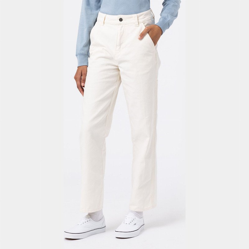 Dickies Duck Canvas Trousers Woman Stone Washed Cloud 