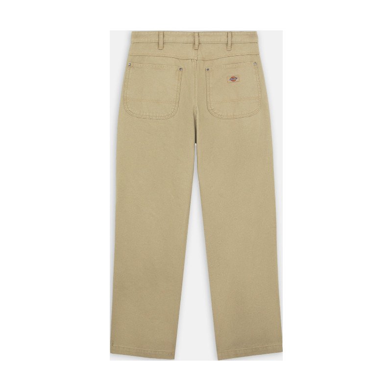 Duck Canvas Utility Trousers in Stone Washed Desert Sand