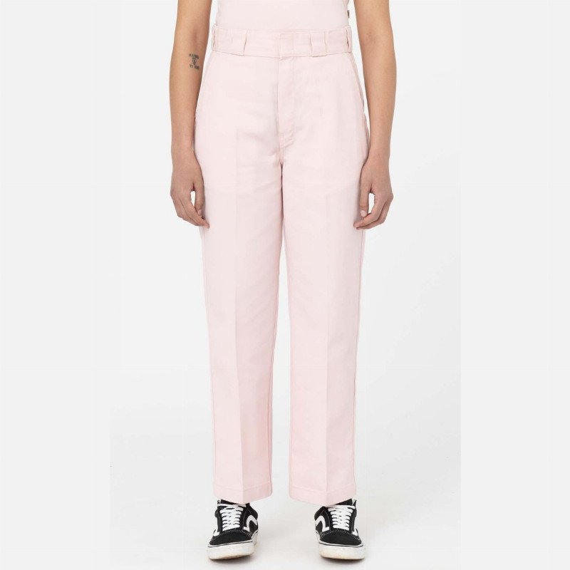 Dickies Elizaville Recycled Work Trousers Woman Light Pink 
