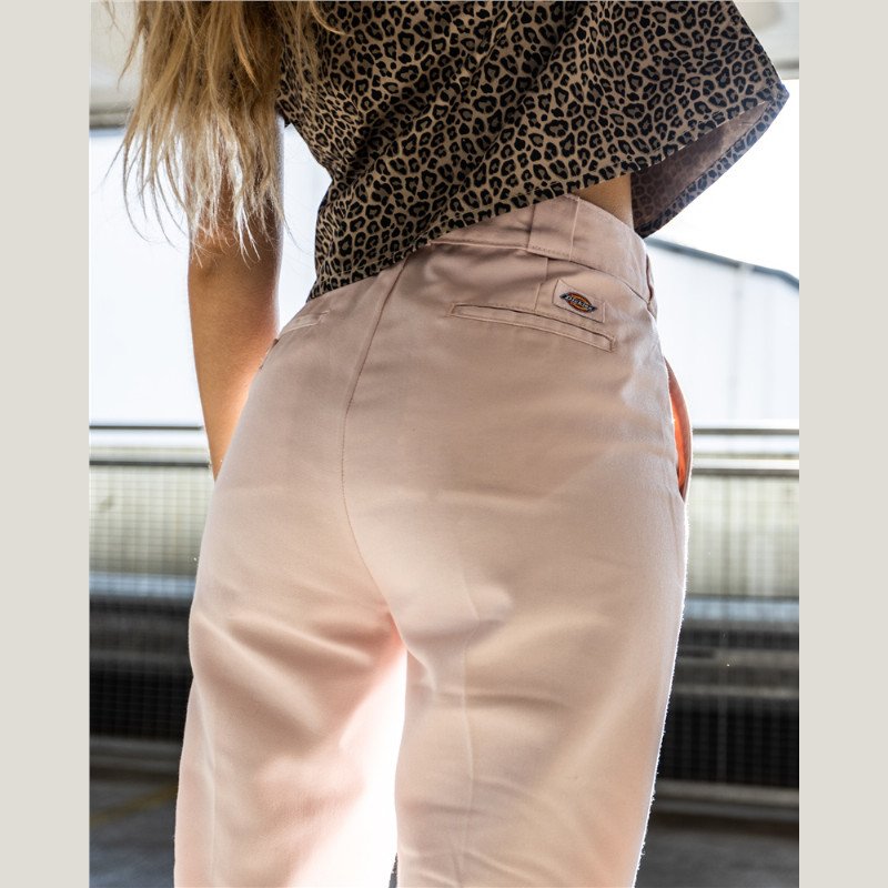 Elizaville Trousers in Light Pink