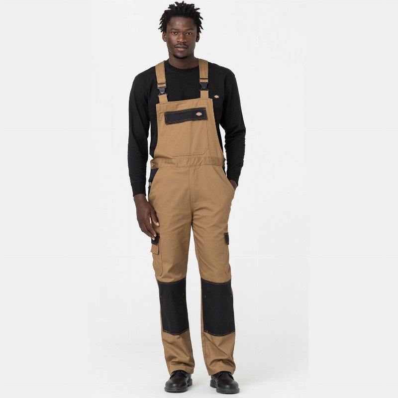 Dickies Everyday Bib And Brace Man Ant Penny Blk 
