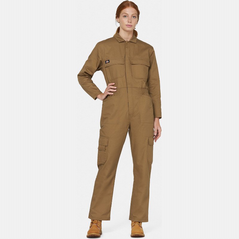 Dickies Everyday Coverall Woman Antique Penny 