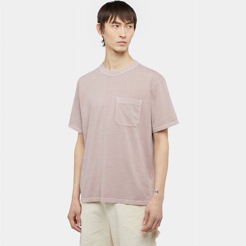 Dickies Garment Dyed Short Sleeve T-Shirt Man Tan 