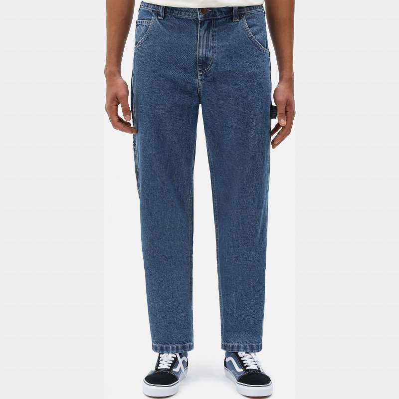 GARYVILLE DENIM TROUSERS MAN CLASSIC BLUE