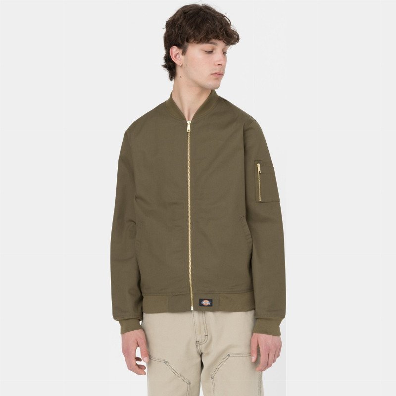 HUGHSON JACKET MAN DARK OLIVE