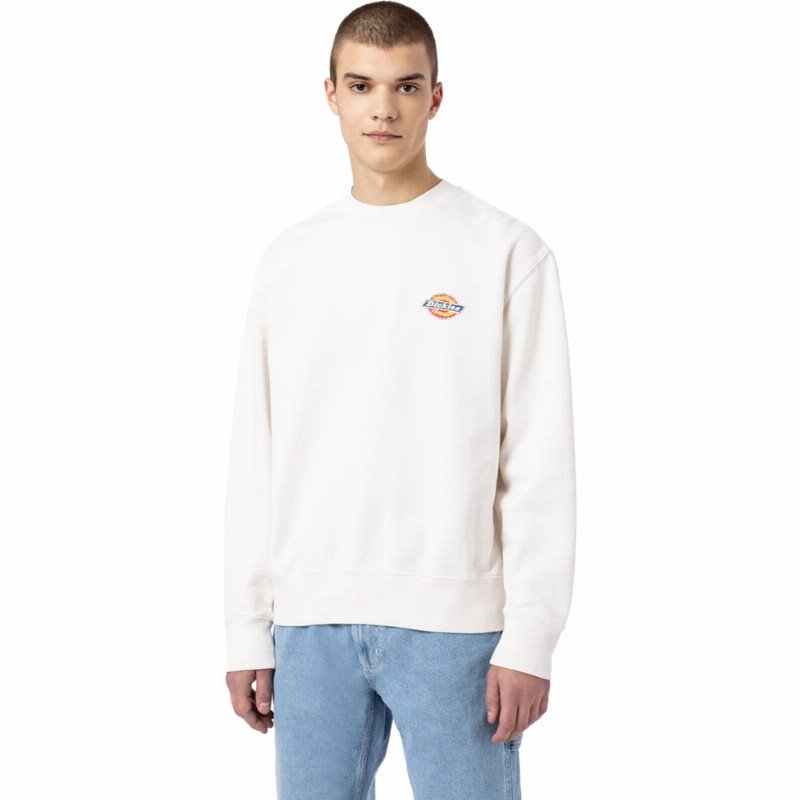 Dickies Icon Washed Sweatshirt - Ecru