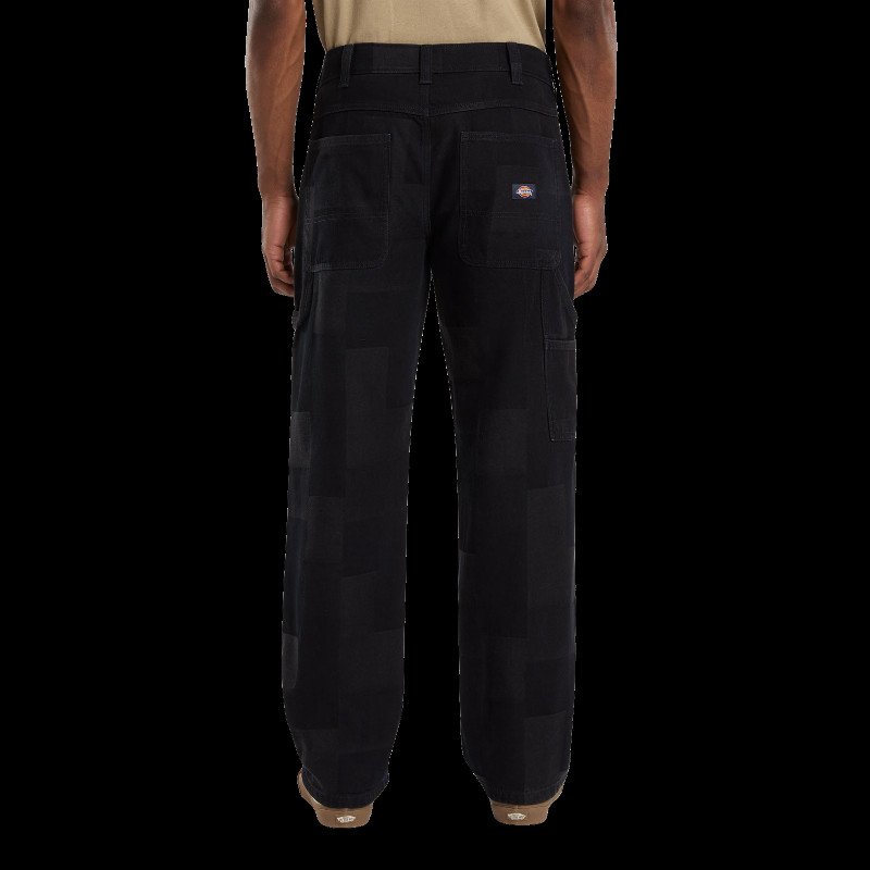 Jacquard Carpenter Trousers in Rinsed